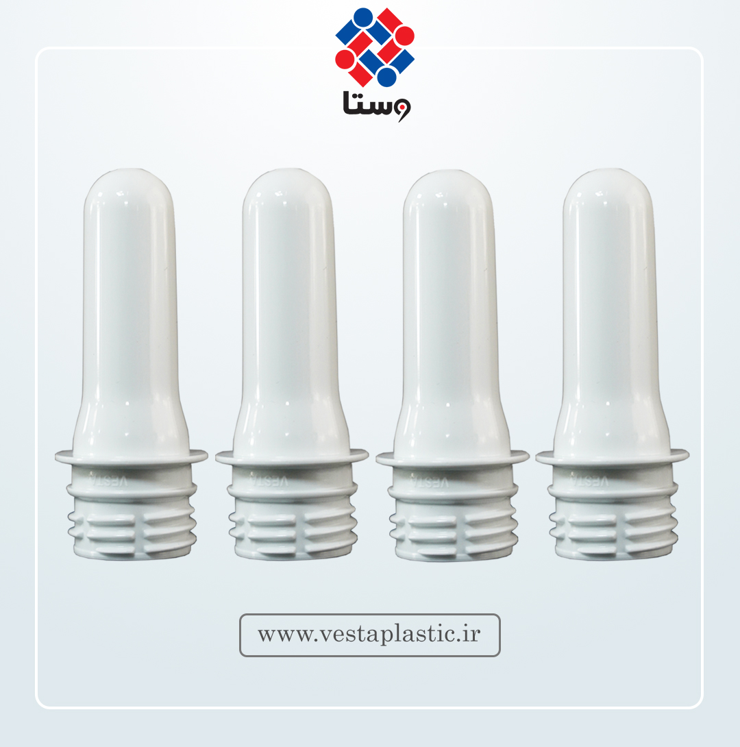 تولید انواع پریفرم دهانه 28 شورت نک با وزن 14.8 گرم شرکت پیشرو توسعه وستا