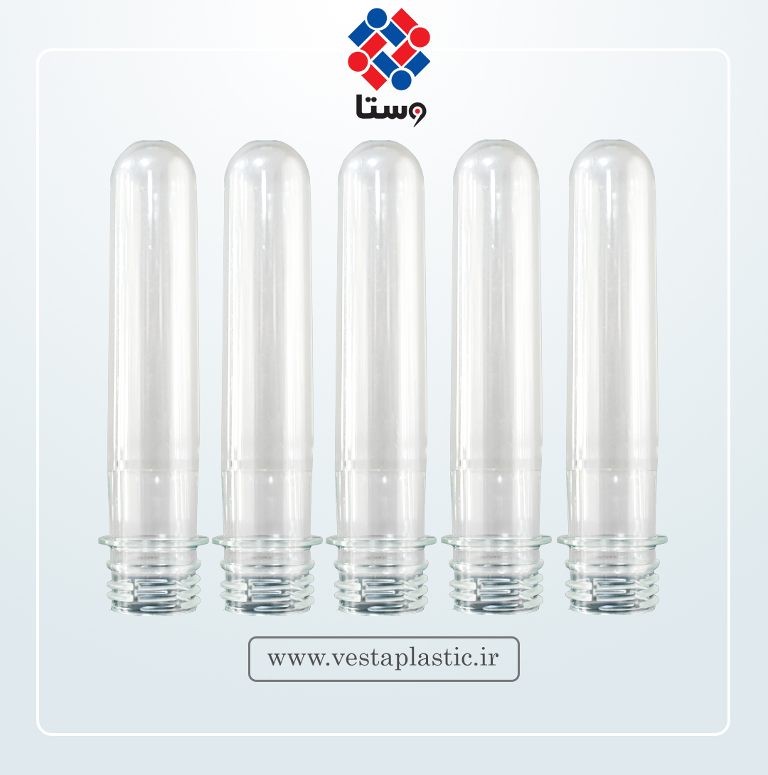 پریفرم دهانه 28 نرمال وزن 42 گرم شرکت پیشرو توسعه وستا